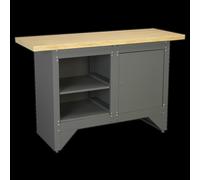 Workbench with Cupboard Heavy-Duty