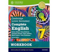 Workbook (Second Edition): 7 (Cambridge Lower Secondary Complete English 7)