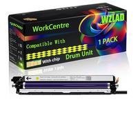 WorkCentre 7220i Compatible for Xerox Drum Unit with Chip WorkCentre 7120 WorkCentre 7125 WorkCentre 7220 WorkCentre 7220i WorkCentre 7225 WorkCentre Printers (1 Pack Yellow)