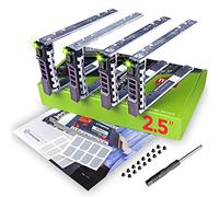 WORKDONE 4-Pack 2.5" SFF Caddy Tray - fits Dell PowerEdge 13-11th G. G176J