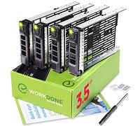 WORKDONE 4-Pack 3.5" LFF Caddy Tray -fits Dell PowerEdge 13-11th Gen KG1CH