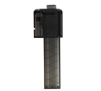 WORKER 15-Darts Talon Stefan Magazine Short Darts Clip and Adaptor for Nerf Modify Toy (Black)