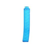 WORKER 18-Darts Curved Talon Magazine Short Darts Clip for Nerf Modulus Series Toy and Nexus Pro (Blue Transparent)