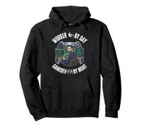 Worker by day Gamedev by night Crypto bro investor Pullover Hoodie