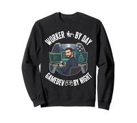 Worker by day Gamedev by night Crypto bro investor Sweatshirt