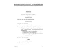 Worker Protection (Amendment of Equality Act 2010) Bill Amendments to be moved in Committee of the Whole House (House of Lords) HLB 101 c