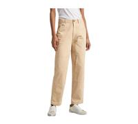 Worker Style Trousers with Patch Details - female - Pepe Jeans - Loose Fit Jeans - Beige - W27 - Jeans W27