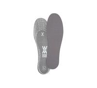 Worker Walker Grey Fresh Pro - Insoles for Shoes Boots, Perforated for Air Circulation, Odour Busting Activated Carbon Inserts for Men and Women - 36 EUR / 5 US Woman - 46 EUR / 13 US Man