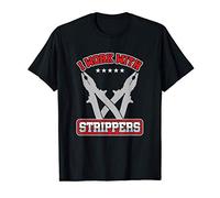 Worker Work Strippers Stripping Tools Electrician Gift T-Shirt