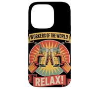 Workers of the World Relax Labor Day Case for iPhone 14 Pro