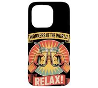 Workers of the World Relax Labor Day Case for iPhone 15 Pro