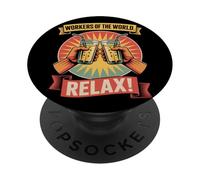 Workers of the World Relax Labor Day PopSockets Adhesive PopGrip
