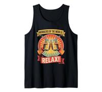 Workers of the World Relax Labor Day Tank Top