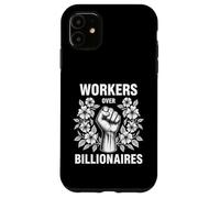 Workers Over Billionaires Power Fist Labor Rights Activism Case for iPhone 11