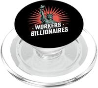 Workers Over Billionaires Protest Social Justice Rally PopSockets PopGrip for MagSafe