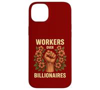 Workers Over Billionaires Union Flower Power Statement Case for iPhone 14 Plus