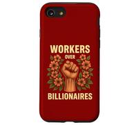 Workers Over Billionaires Union Flower Power Statement Case for iPhone SE (2020) / 7/8