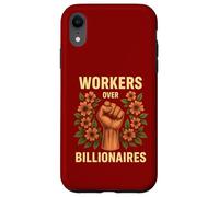 Workers Over Billionaires Union Flower Power Statement Case for iPhone XR