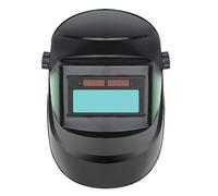 workers safety helmet - 180° vision auto-darkening, adjustable iron workers welding mask | adjustable headgear for safe welding, eye protection in garage workshop for safe working
