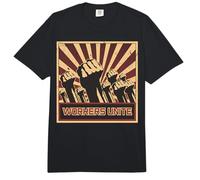 Workers Unite Communist Jersey Socialist Workers Communism Comfort Colors Adult Heavyweight T-Shirt