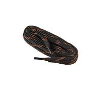 WorkerWalker Flat Boot Laces, Black & Brown, 90 cm, Work Boot Laces
