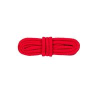 WorkerWalker Round Shoe Boot Laces, Strong and Flame Retardant With Cotton Touch and Feel, Made in Europe of Modacrylic Cotton, STR Laces PRO, 1 Pair (31 - Red/130 cm - 51 inch)