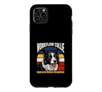 Workflow Collie Improved Before Breakfast Humor Dog Case for iPhone 11 Pro Max