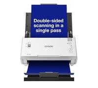 WorkForce DS-410 A4 compact sheet-fed scanner |50-sheet ADF| Epson's Document Capture Pro software | 26ppm | 600 Dpi |Up to 209gsm | USB