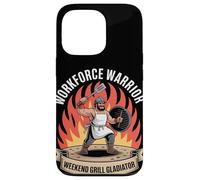 Workforce Warrior Weekend Grill Gladiator Labor Day Case for iPhone 13 Pro