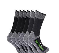 WorkGearUK Knitted Work Socks Size 6-11 WG-SK01 3 Pair Pack