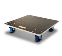 Workhorse Heavy Duty Dolly 590 X 590mm With 100mm Wheels - 1 Brake, 600Kg Capacity