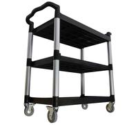 Workhorse Large Heavy Duty Trolley with 3 Shelves - 150kg Capacity