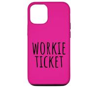 Workie Ticket N.East Greeting Geordie Dialect Funny Pink Case for iPhone 12/12 Pro