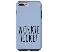 Workie Ticket N.East Greeting Geordie Dialect Pastel Blue Case for iPhone 7 Plus/8 Plus