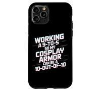 Working 9-to-5 Cosplay Armor Hobby Enthusiast Case for iPhone 11 Pro