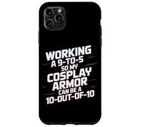 Working 9-to-5 Cosplay Armor Hobby Enthusiast Case for iPhone 11 Pro Max