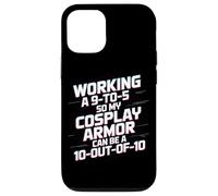 Working 9-to-5 Cosplay Armor Hobby Enthusiast Case for iPhone 12/12 Pro