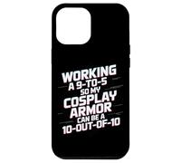 Working 9-to-5 Cosplay Armor Hobby Enthusiast Case for iPhone 12 Pro Max