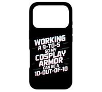 Working 9-to-5 Cosplay Armor Hobby Enthusiast Case for iPhone 17 Pro