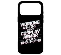 Working 9-to-5 Cosplay Armor Hobby Enthusiast Case for iPhone 17 Pro Max