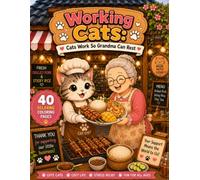 Working Cats :: Cats Work So Grandma Can Rest An Adorable Thai Street Food Coloring Book with Hardworking Cats