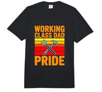 Working Class Dad Pride Retro Tools Father Comfort Colors Adult Heavyweight T-Shirt