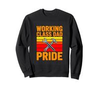 Working Class Dad Pride Retro Tools Father Sweatshirt