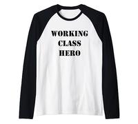 Working Class Hero TShirt Raglan Baseball Tee