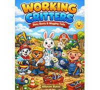 Working Critters: A Fun Animal Jobs Coloring Book (Critter Coloring Pages by Allyson Batte)