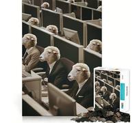 Working Factory Jigsaw 1000 Pieces for Adults Memory Fun Game Expert Cutting Craftsmanship Relaxing Indoor Group Activity (50x75cm)