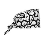 Working Hat Melting Smile Chef Hat dentist | Cleaning Working Hats Unisex Nurse Cap for doctors Long Hair Food