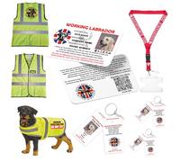 Working Labrador Assistance Dog ID Card
