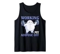 Working My Adipose Off Fitness Diet Gym Weight - Tank Top