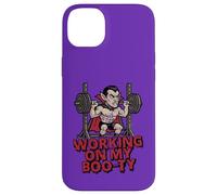 Working On My Boo-ty Funny Halloween Muscular Vampire Spooky Case for iPhone 14 Plus